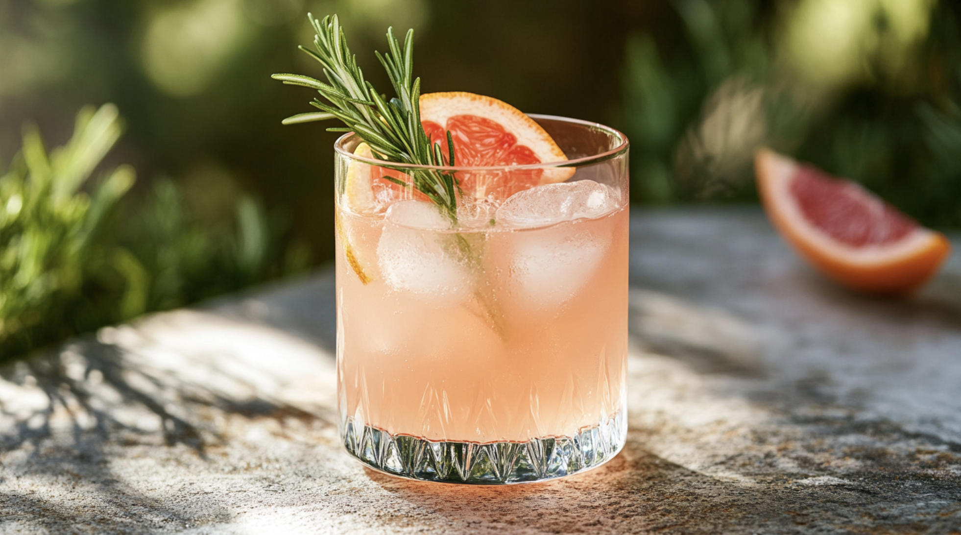 Sake Grapefruit Fizz