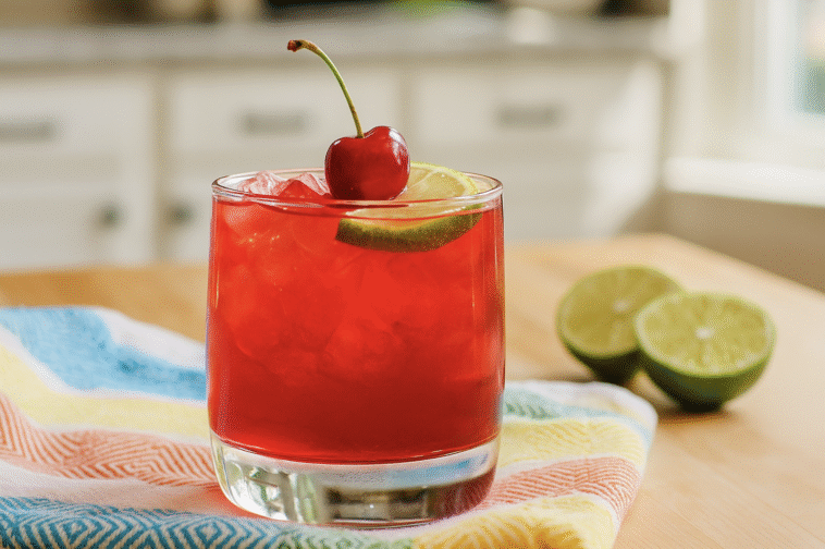 Sour Cherry Gin Sling