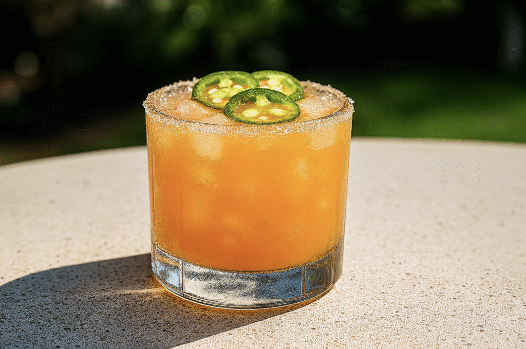 Spicy Cantaloupe Cooler