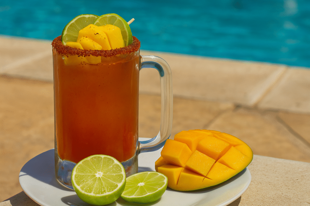 Spicy Mango Michelada
