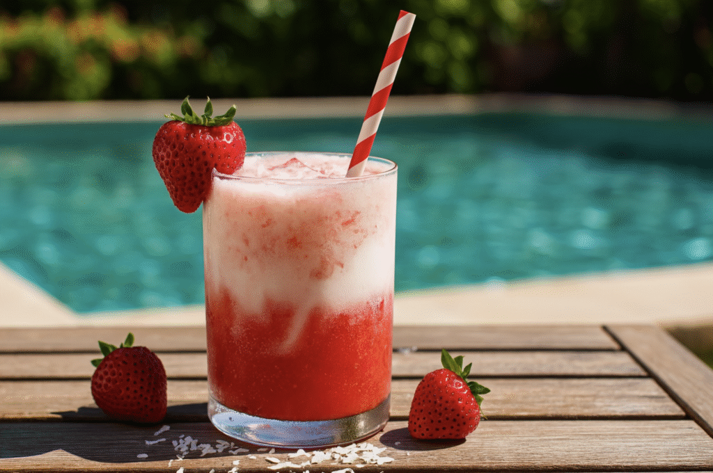 Top 30 Strawberry Cocktails to Try 10 Strawberry Coconut Daiquiri