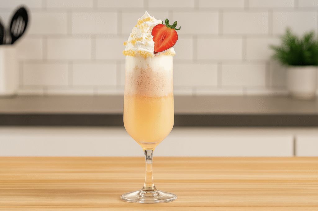 Top 30 Strawberry Cocktails to Try 9 Strawberry Shortcake Mimosa