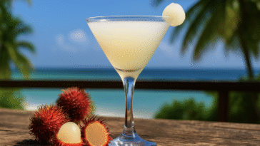 Tropical Rambutan Martini