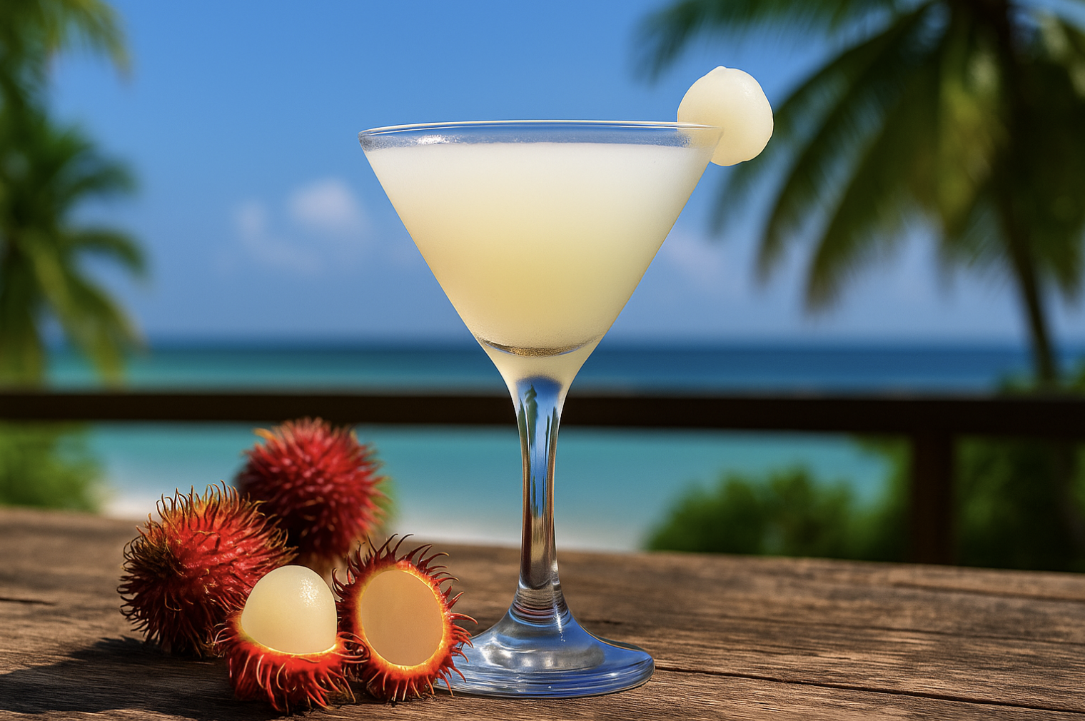 Tropical Rambutan Martini