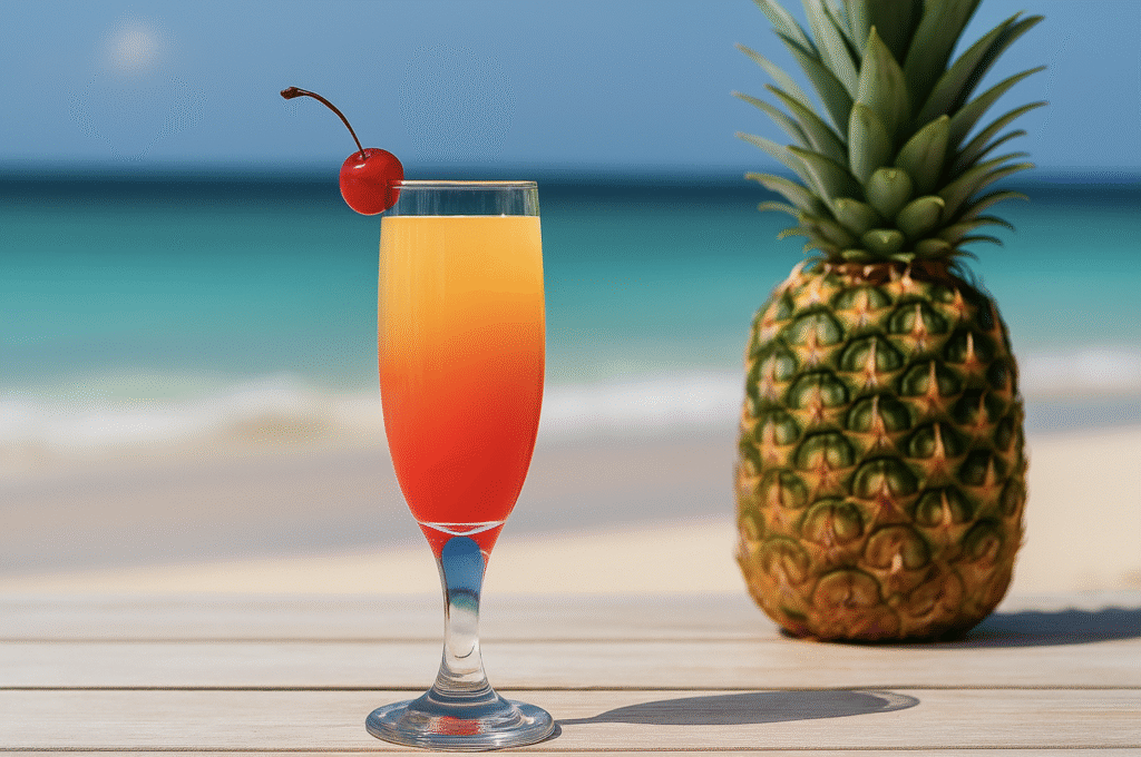 Tropical Sunrise Pineapple Mimosa