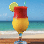 Virgin Raspberry Mango Margarita Slushie