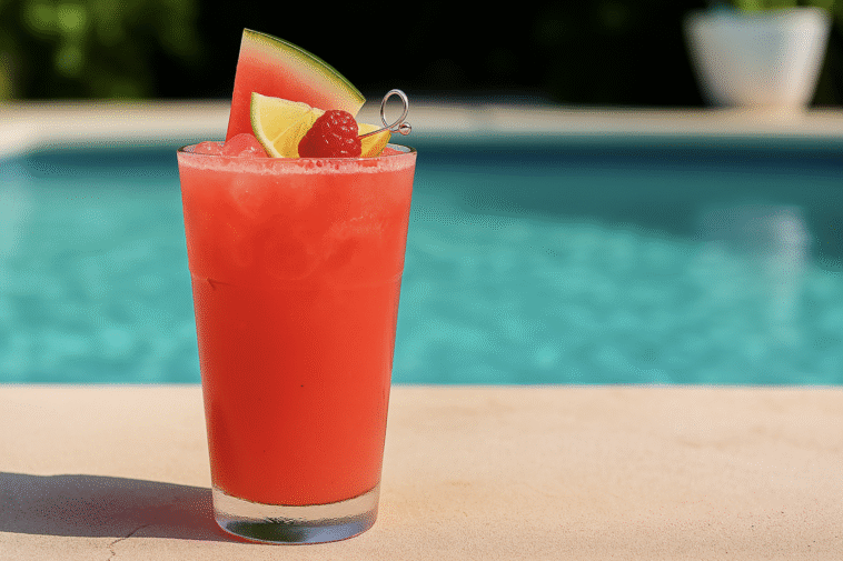 Watermelon Raspberry Cooler