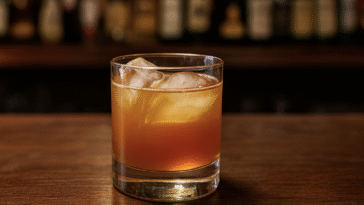 Apricot Rum Fizz