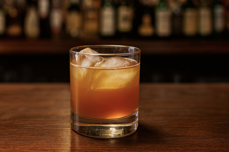 Apricot Rum Fizz