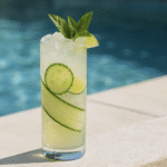 Cucumber Melon Vodka Collins