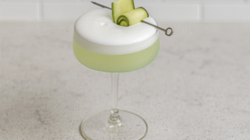 Cucumber Sake Sour