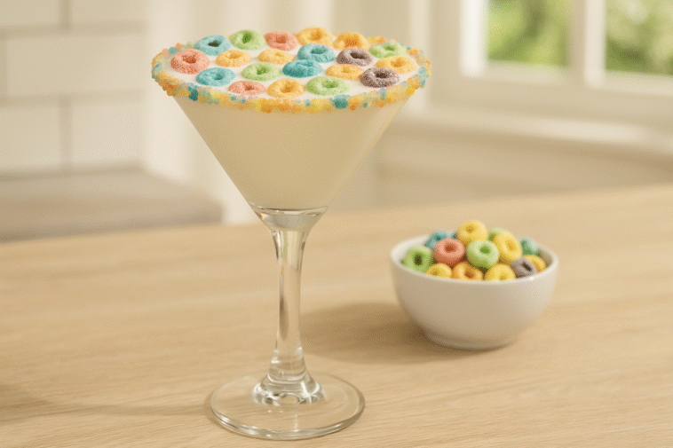 Froot Loops Martini