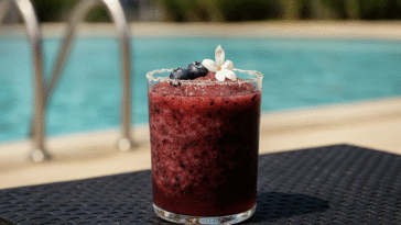 Frozen Blueberry Paloma