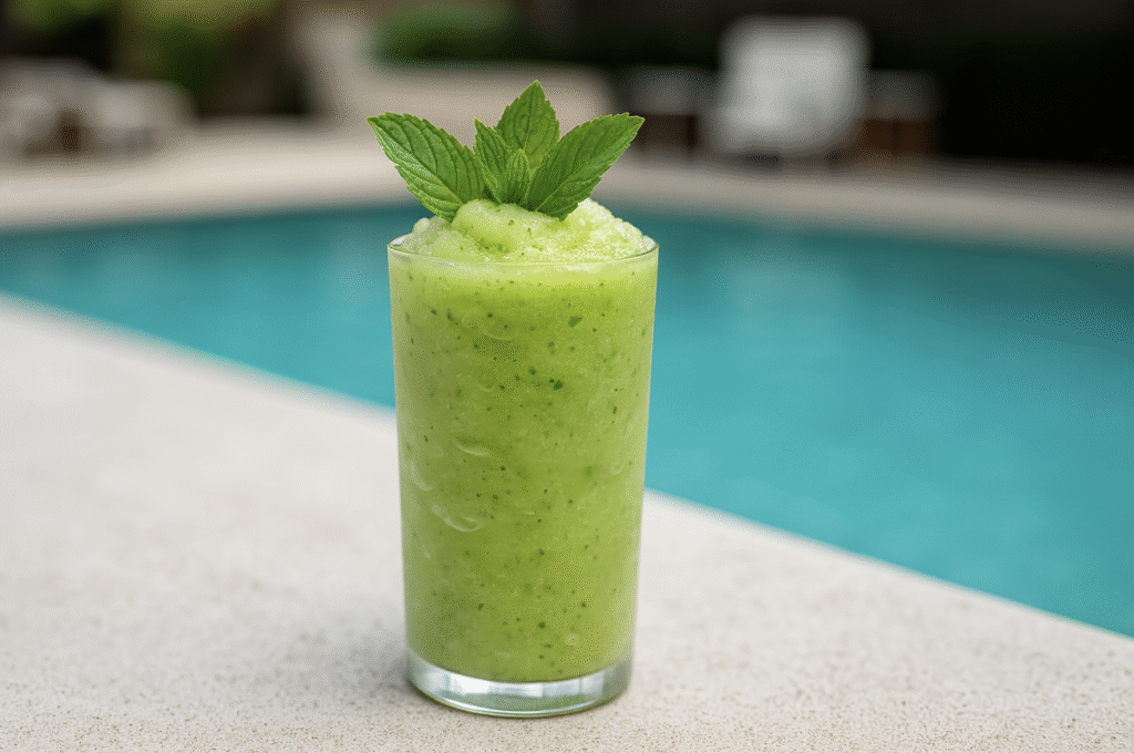Frozen Honeydew Mojito