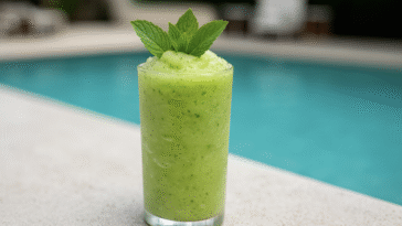 Frozen Honeydew Mojito
