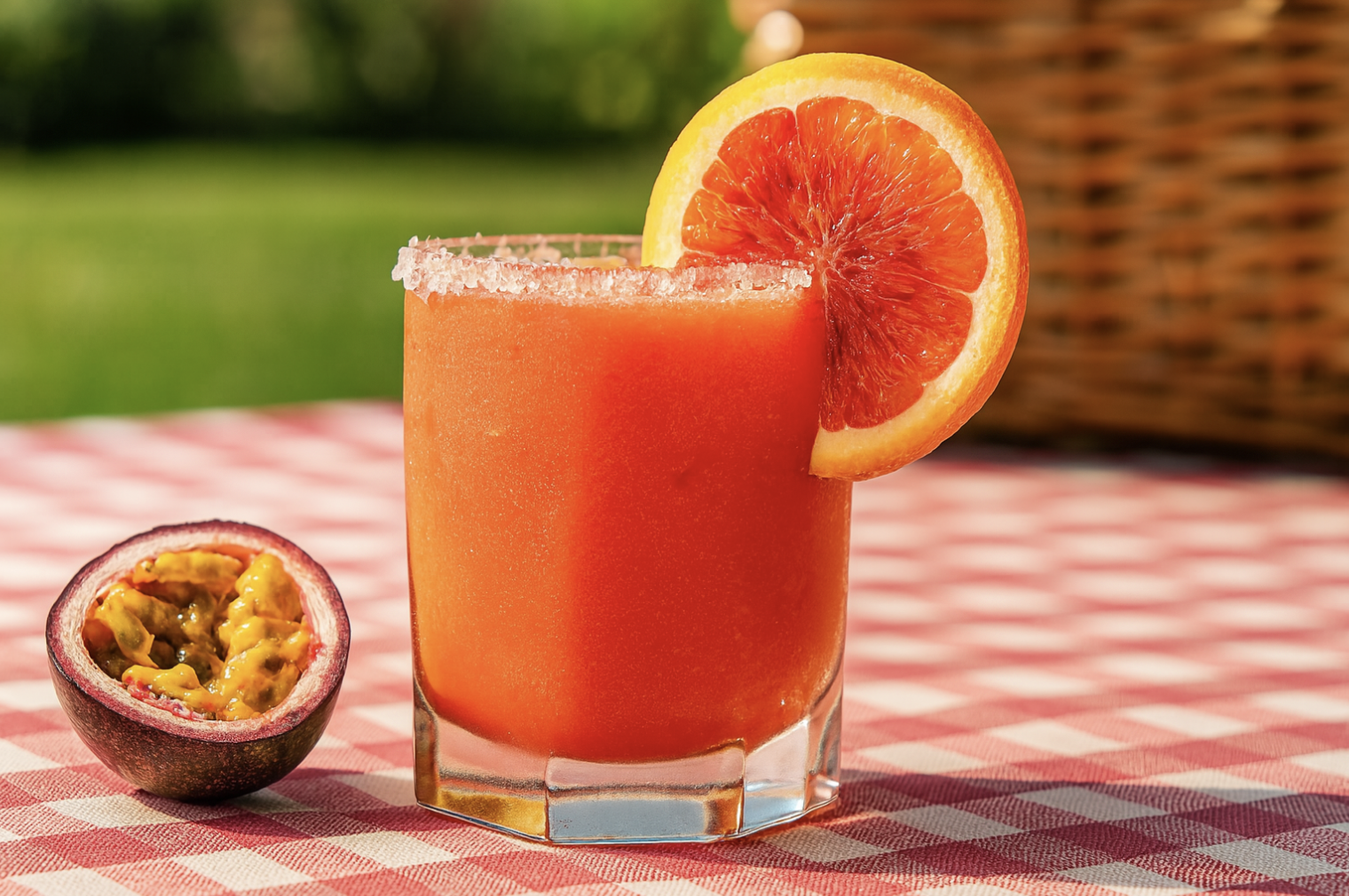 Frozen Passion Fruit Mezcalita