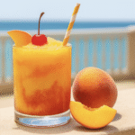 Frozen Peach Fizz