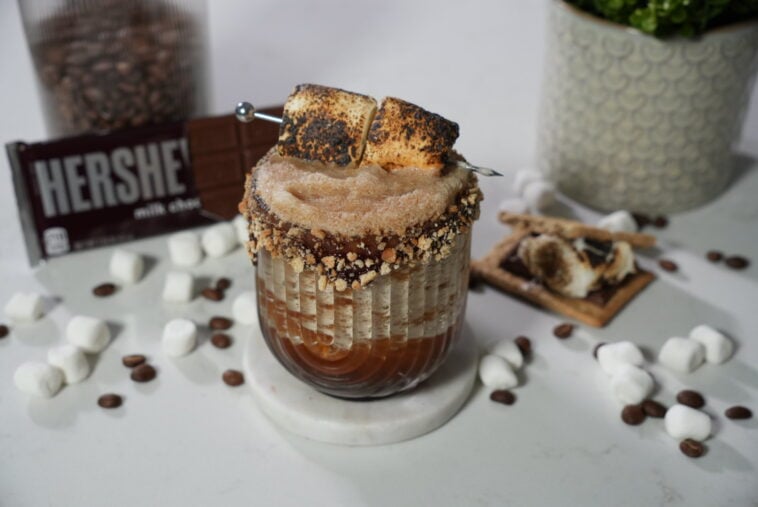 Frozen S'mores Espresso Martini