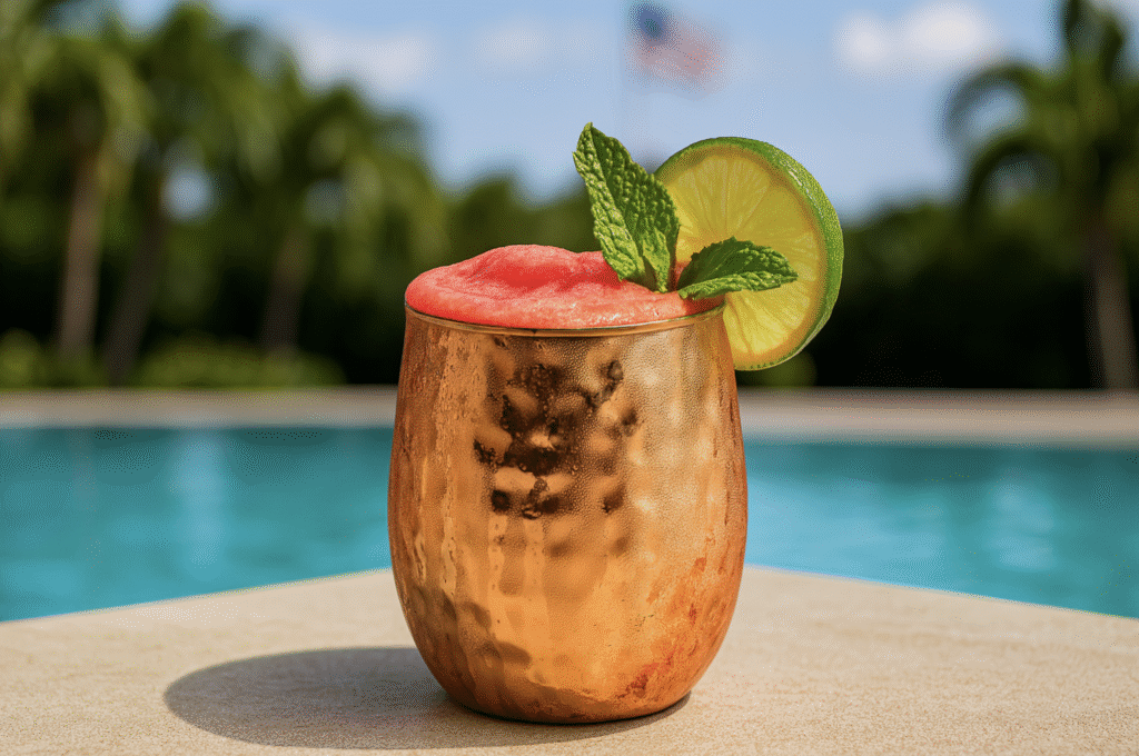 Frozen Watermelon Mule