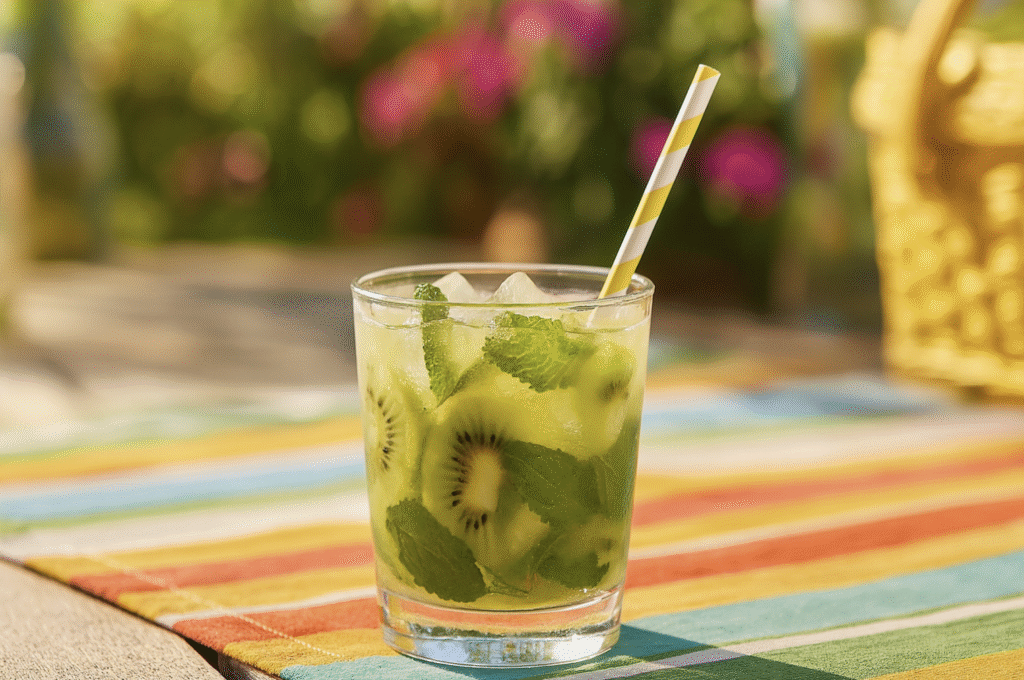 Kiwi Pineapple Caipiroska