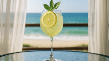 Lemon Basil Spritz