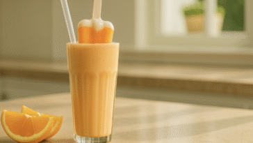 Orange Creamsicle Boozy Shake
