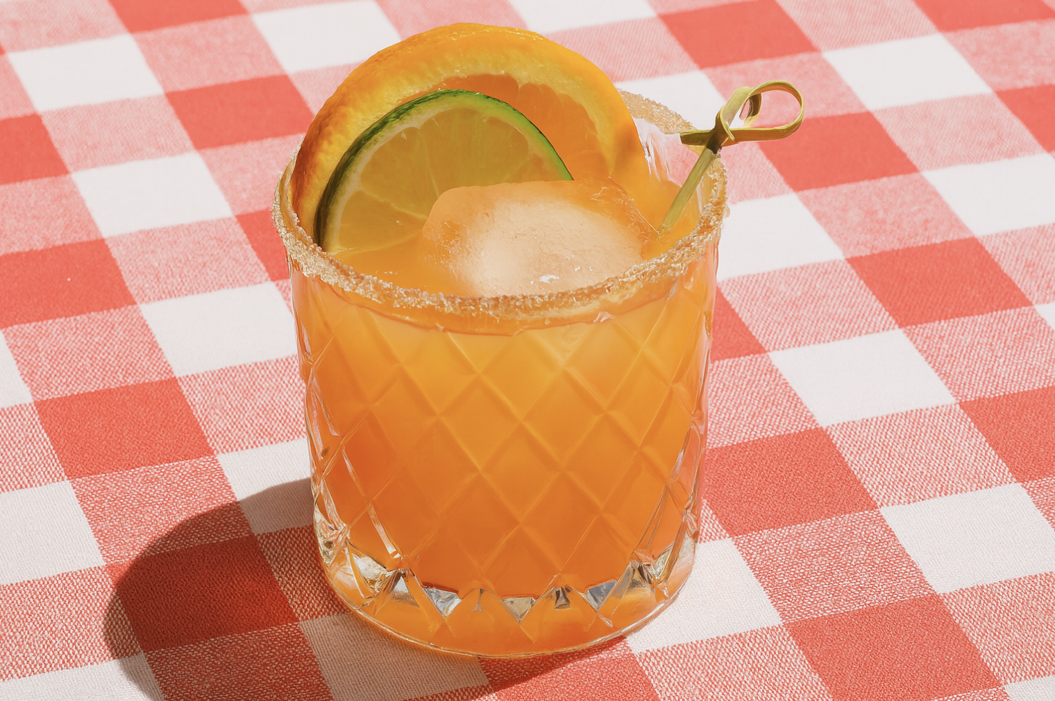 Orange Rhubarb Margarita