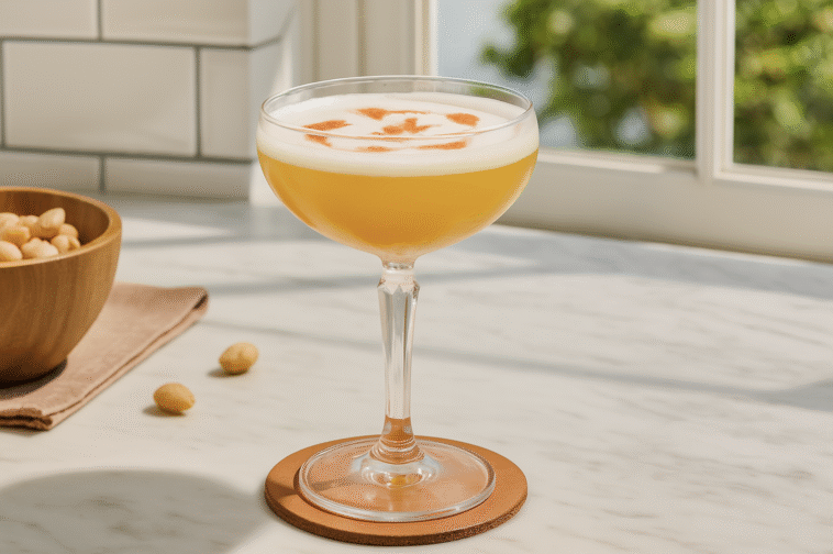 Passion Fruit Bourbon Sour