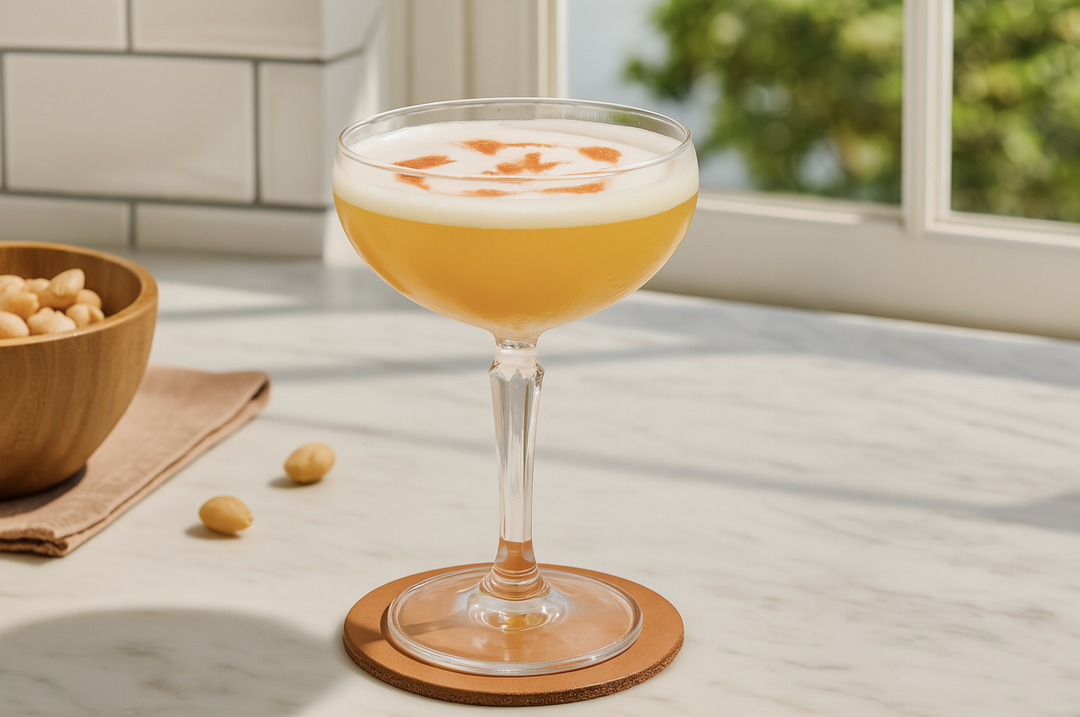 Passion Fruit Bourbon Sour