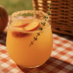 Peach Thyme Spritzer