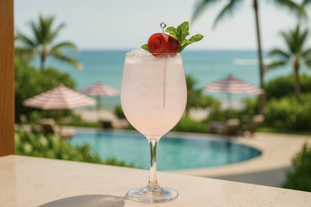 Pink Lady Spritz