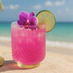 Pink Malibu Coconut Margarita