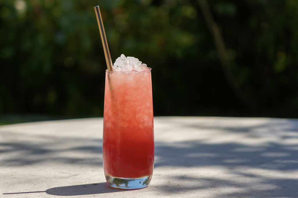 Raspberry Lychee Gin Spritz