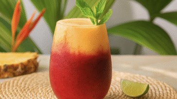 Raspberry Mango Daiquiri