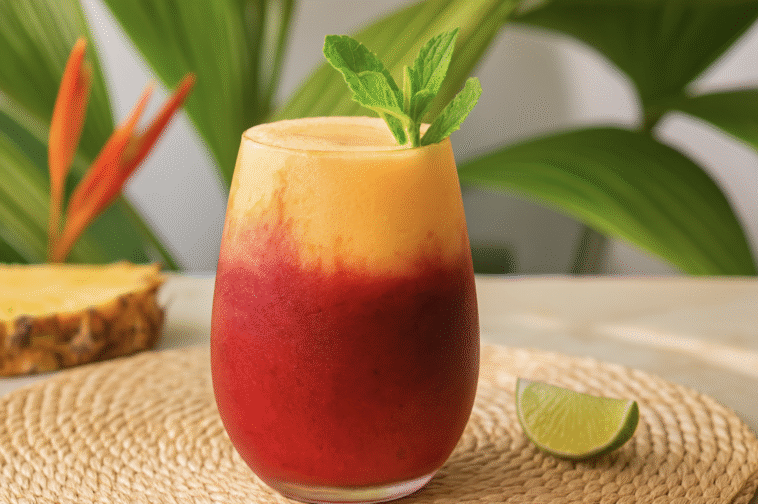 Raspberry Mango Daiquiri