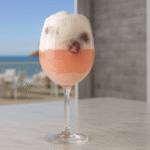 Raspberry Wine Float