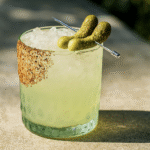 Spicy Pickle Margarita