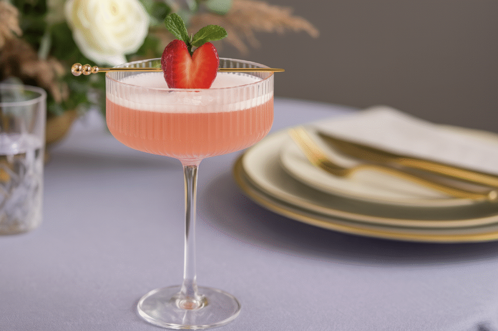 Top 30 Strawberry Cocktails to Try 2 Strawberry Clover Club