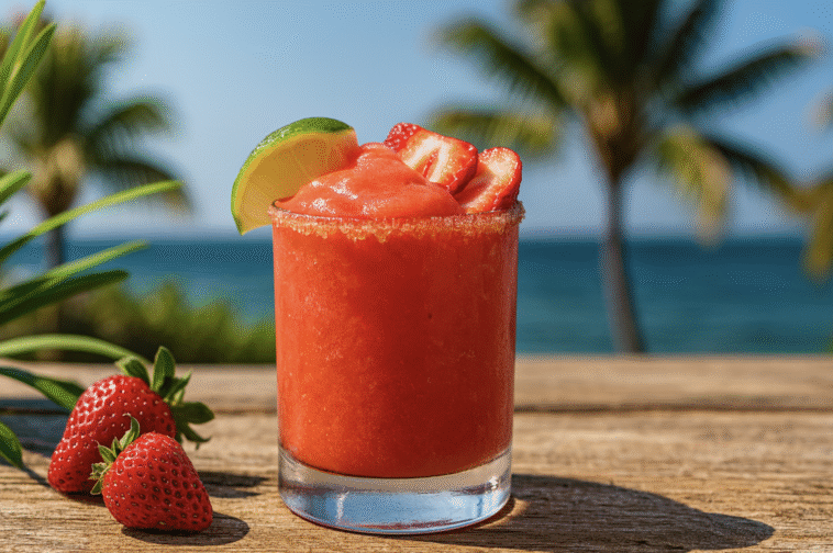 Strawberry Prosecco Margarita