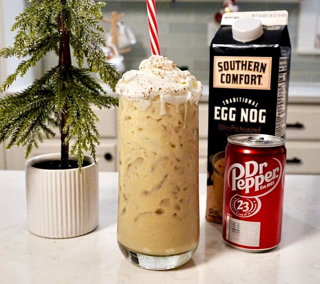 13 Must-Try Eggnog Cocktails for the Holidays 3 Dr.Pepper Eggnog Cocktail Pic 11