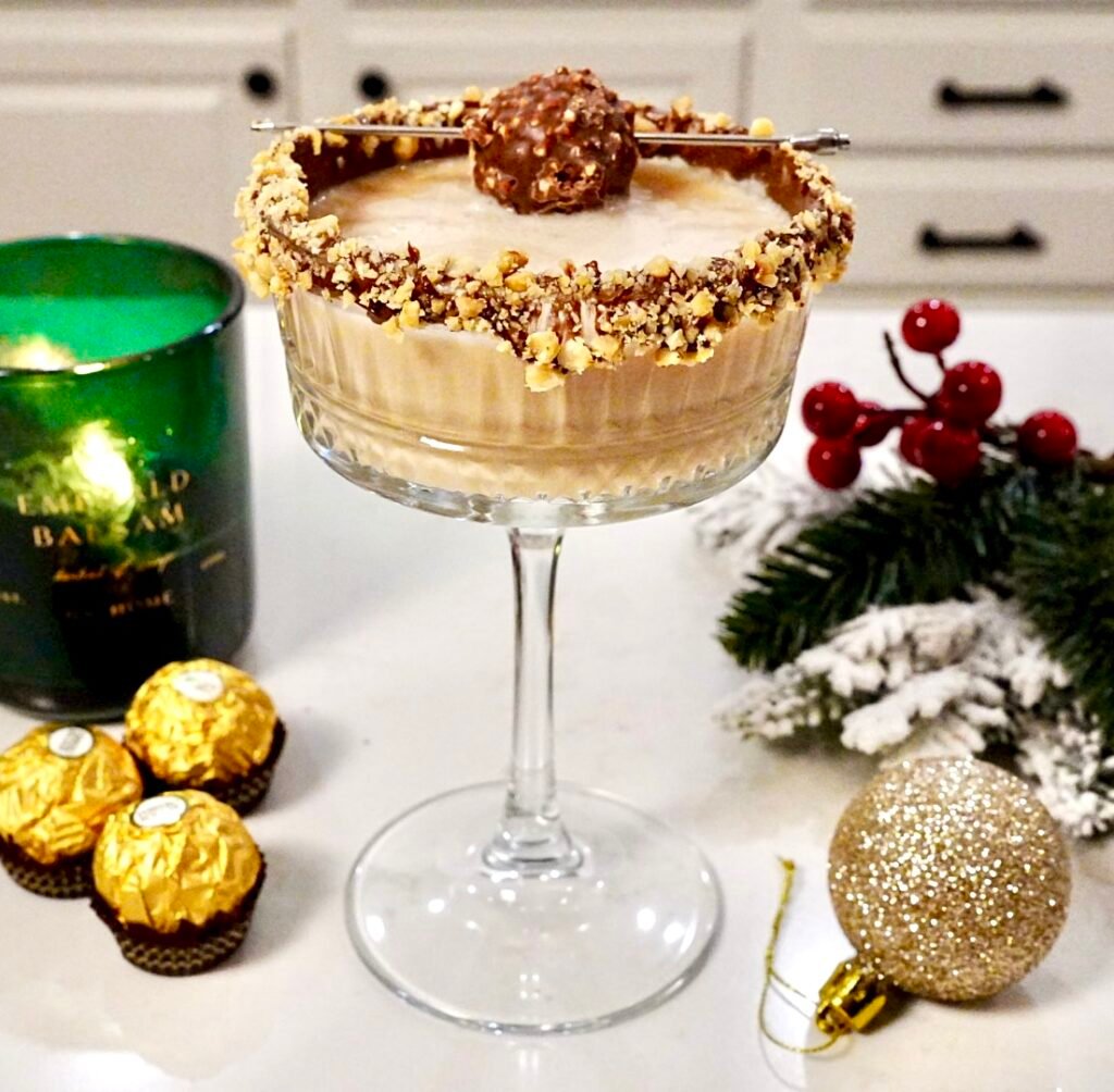 34 Must-Try Dessert Cocktails for the Perfect After-Dinner Treat 2 Ferrero Rocher Eggnog Alexander Pic 6