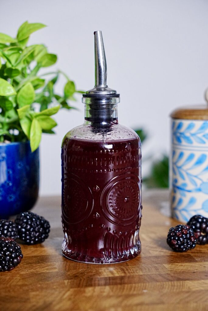 Blackberry Simple Syrup 3 Blackberry Simple Syrup Pic 3