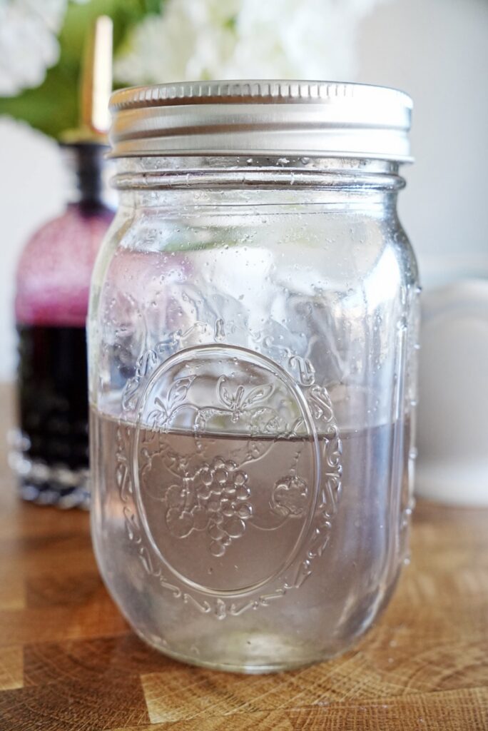 Lavender Simple Syrup 3 Lavender Simple Syrup Pic 1