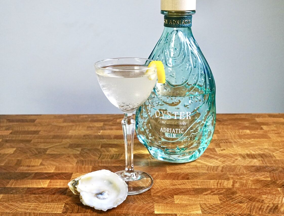 The Half Shell Martini: A Coastal Cocktail With Oyster Adriatic Gin