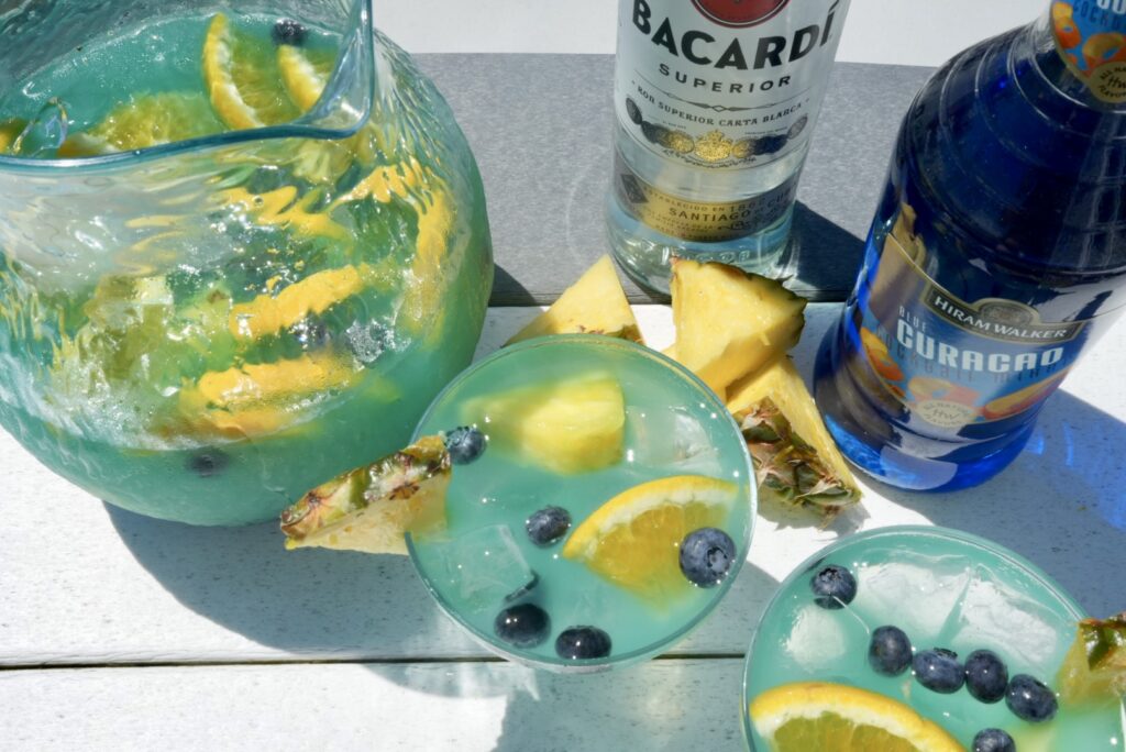 Blue Lagoon Rum Punch 5 Blue Lagoon Punch Pic 13