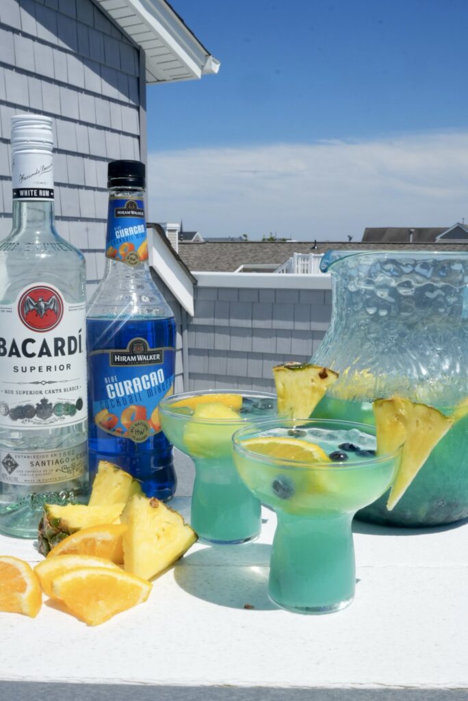 Blue Lagoon Rum Punch 11 Blue Lagoon Punch Pic 20