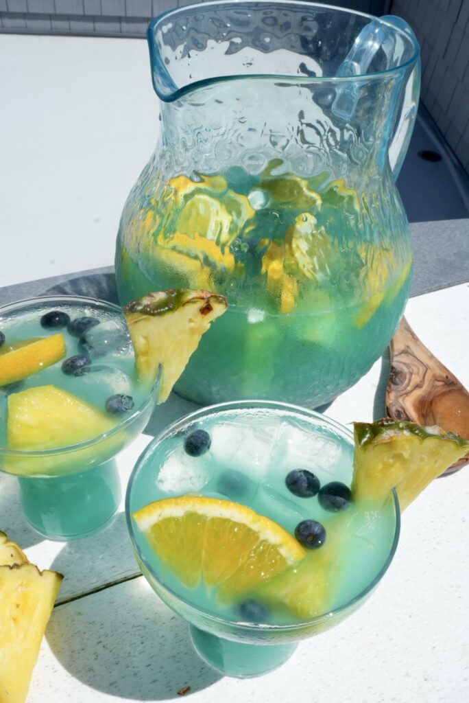 Blue Lagoon Rum Punch 9 Blue Lagoon Punch Pic 22