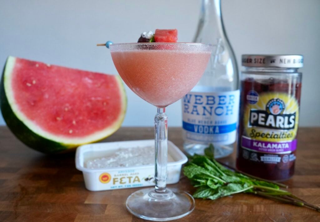 Watermelon Feta Martini 3 Watermelon Feta Martini Pic 8