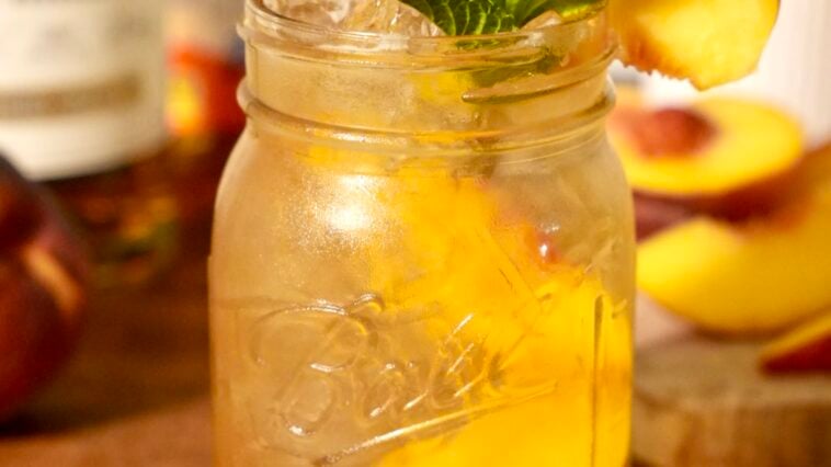 Peach Bourbon Arnold Palmer Pic 5
