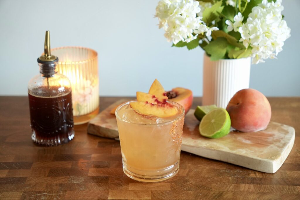 Brown Sugar Peach Margarita 4 Brown Sugar Peach Margarita Pic 12